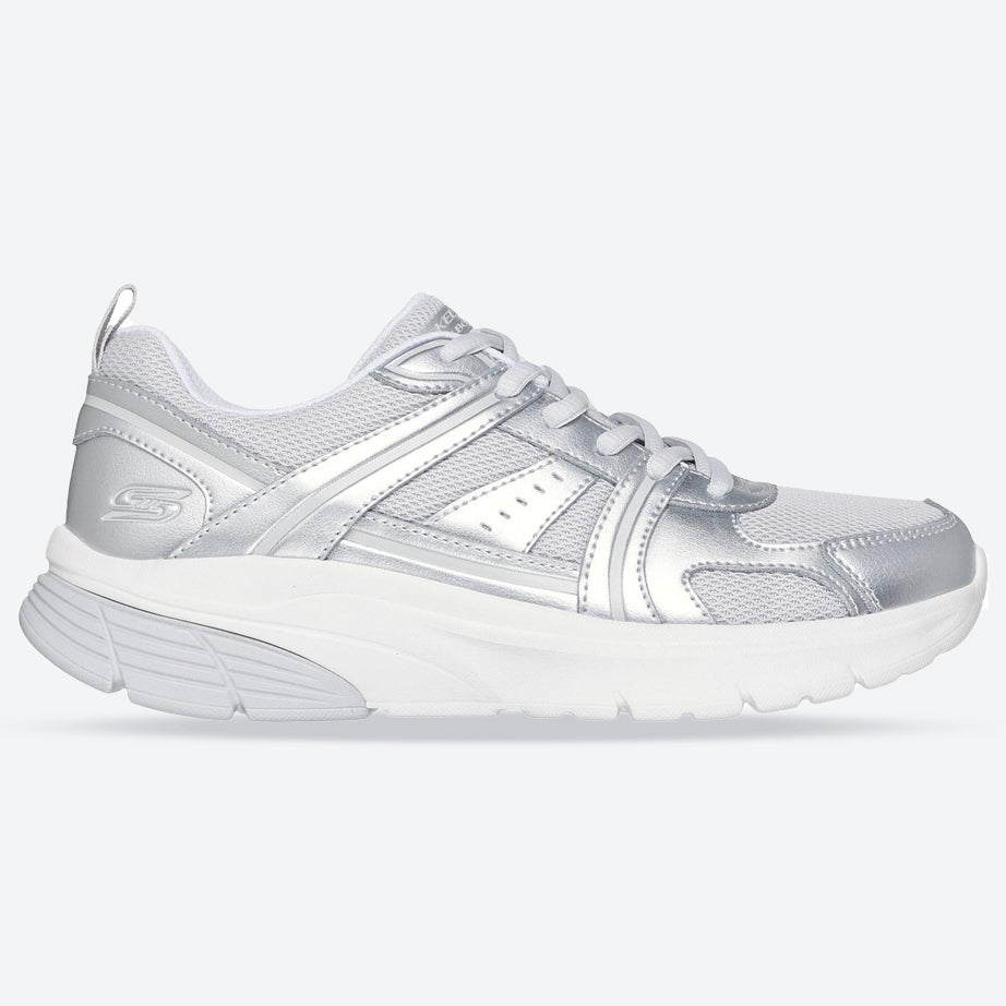 Women's Wide Fit Skechers 117770 Bobs Vamos Sneakers