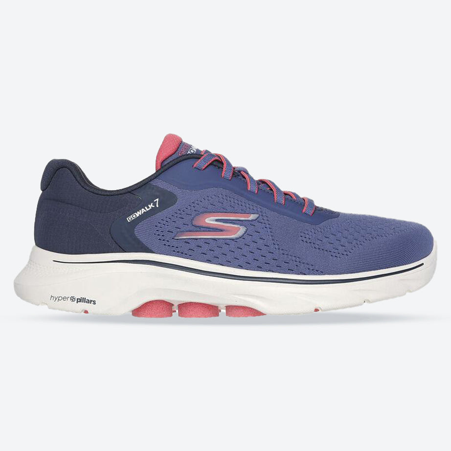 Skechers 125215 Go Walk 7 Cosmic Waves Sneakers für Damen mit weiter Passform