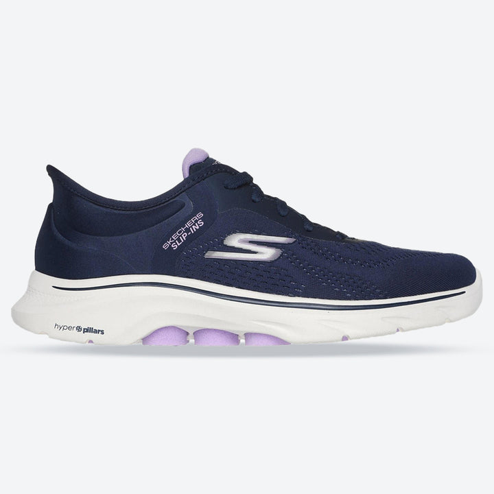 Skechers 125233 Slip-ins Go Walk 7 Valin Sneakers für Damen mit weiter Passform