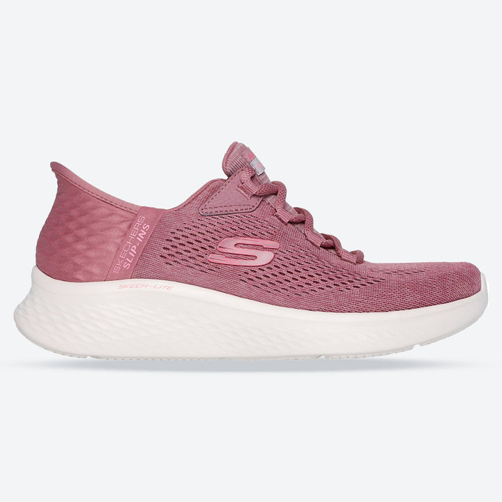 Damen Wide Fit Skechers 150012 Slip-ins Skech Lite Pro Natural Sneakers