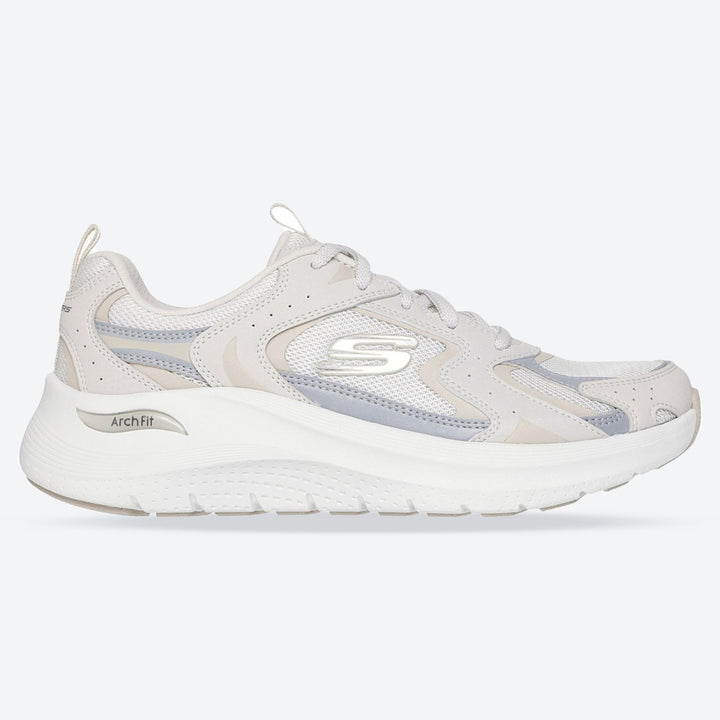 Women's Wide Fit Skechers 150332 Arch Fit 2.0 Vintage Luxe Sneakers