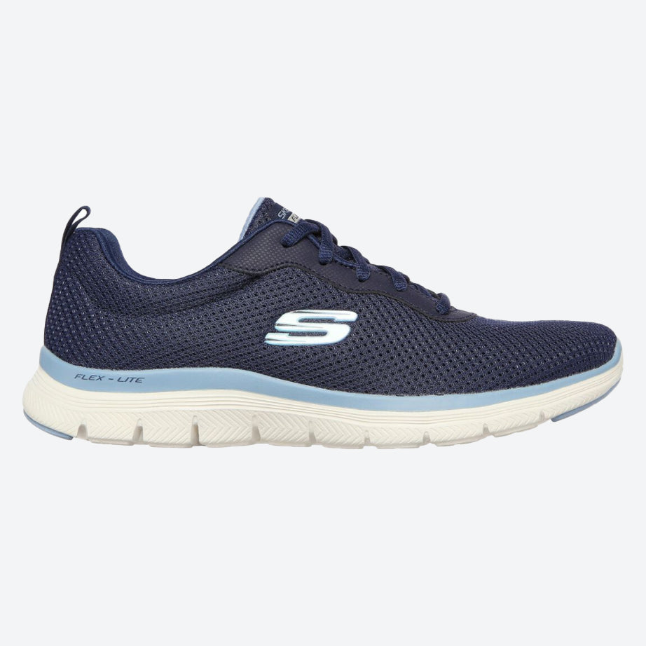 Womens Wide Fit Skechers Flex Appeal 4.0 - 149303 Walking Sneakers