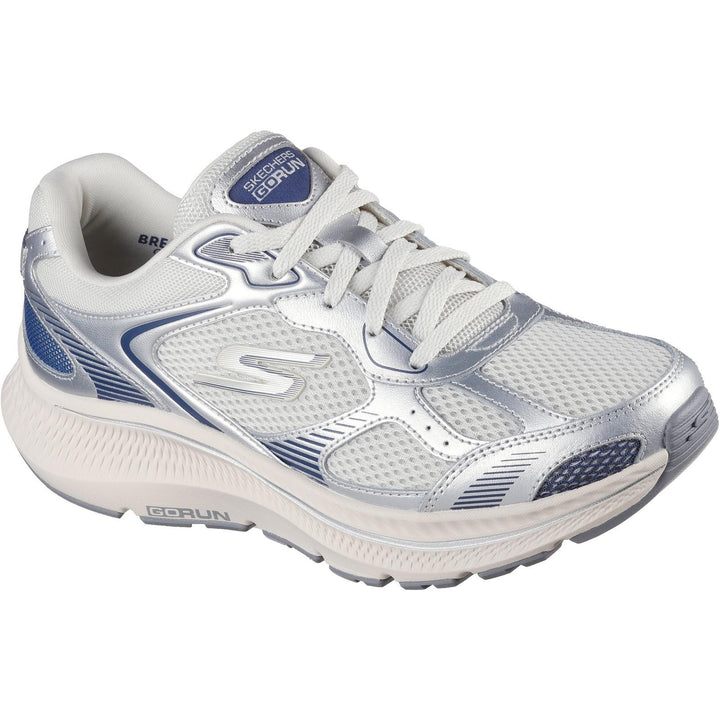 Women's Wide Fit Skechers 128633 Go Run Consistent 2.0 Volt Sneakers