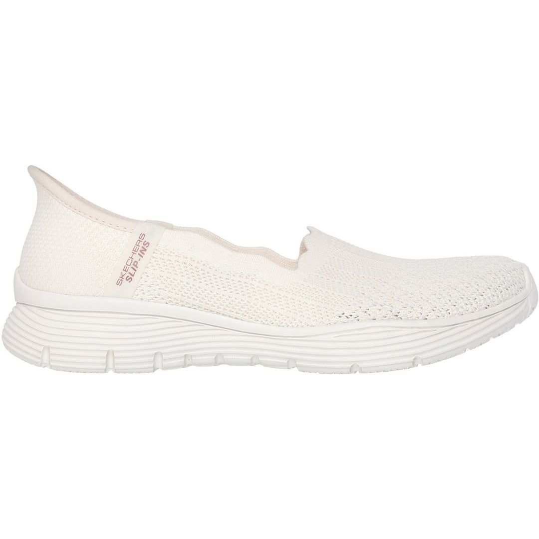 Women's Wide Fit Skechers 158980 Slip-ins Seager Believe It Shoes