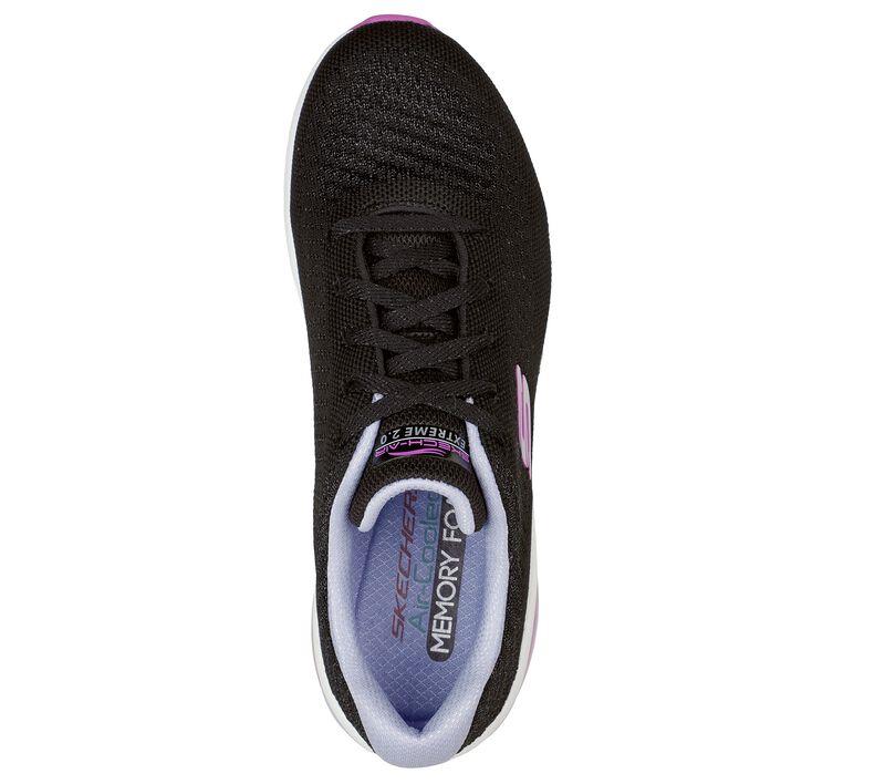 Skechers Womens Skech-Air Extreme 2.0 - Classic Vibe Shoes Black/Lavender