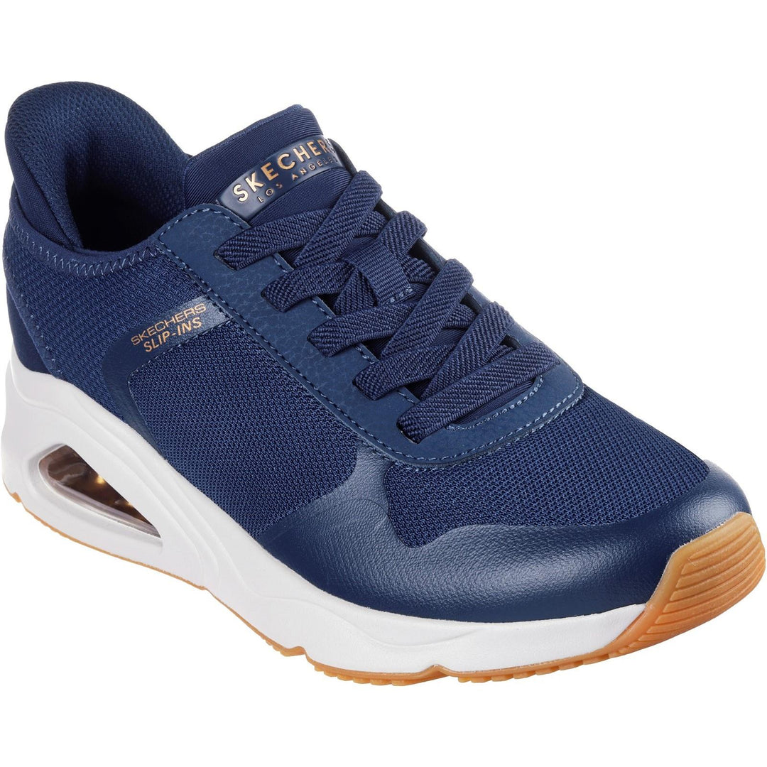 Women's Wide Fit Skechers 177116 Slip-ins Tres Air Uno Easy Steppers Sneakers