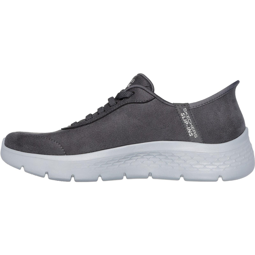 Women's Wide Fit Skechers 124837 Slip-ins Go Walk Flex Mali Sneakers