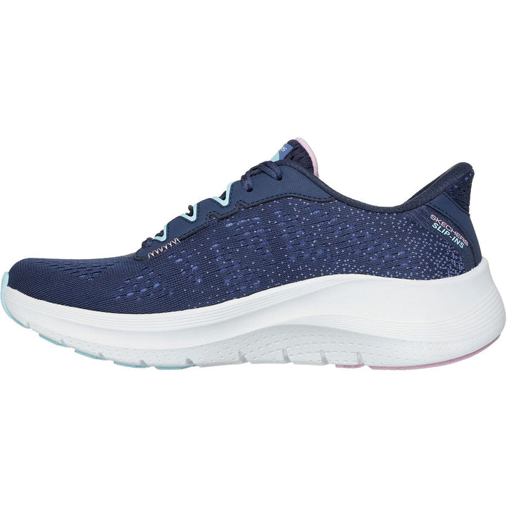 Women's Wide Fit Skechers 150333 Slip-ins Arch Fit 2.0 Fresh Space Sneakers