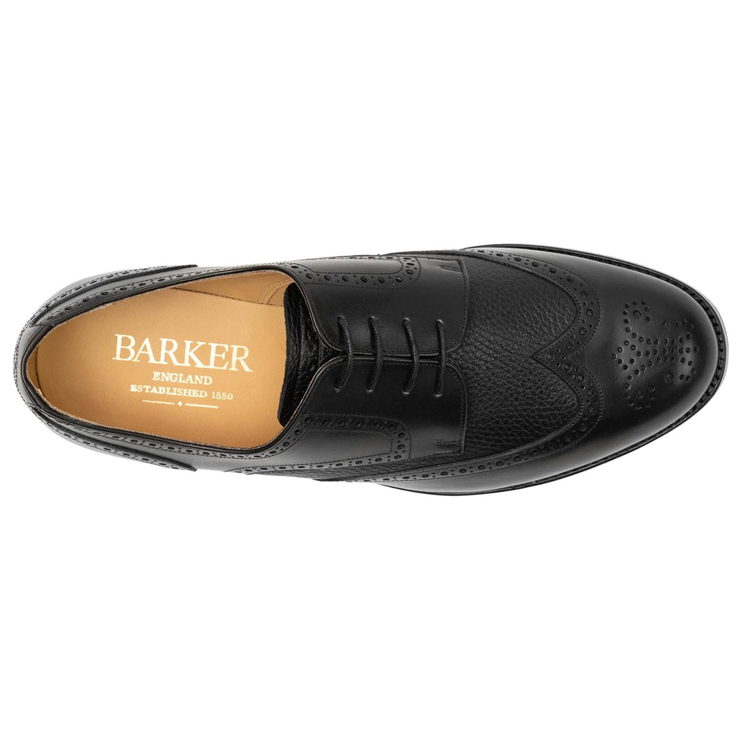 Men's Wide Fit Barker Athlone Derby Shoes