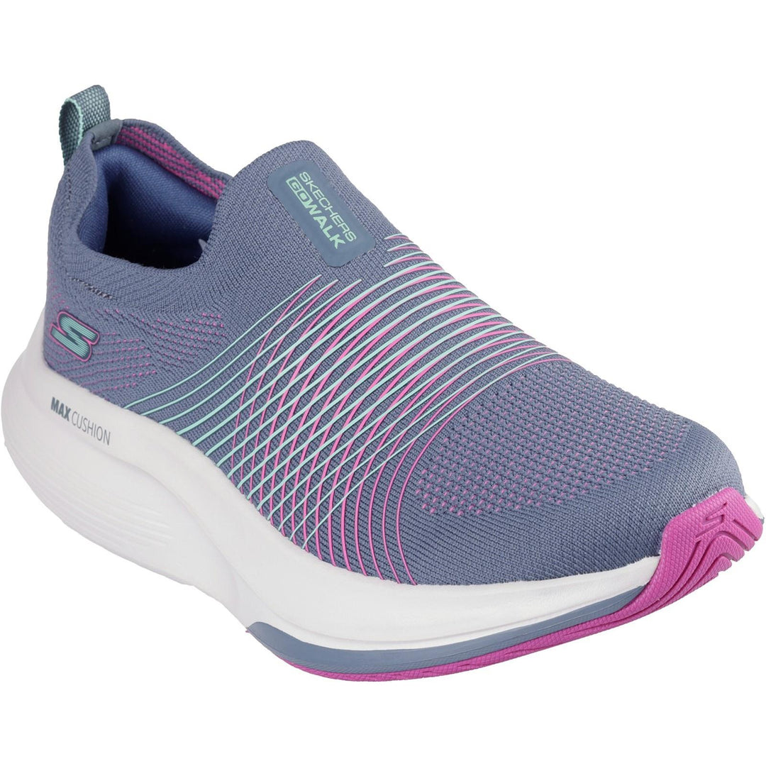 Women's Wide Fit Skechers 125052 Go Walk Max Walker Sally Sneakers