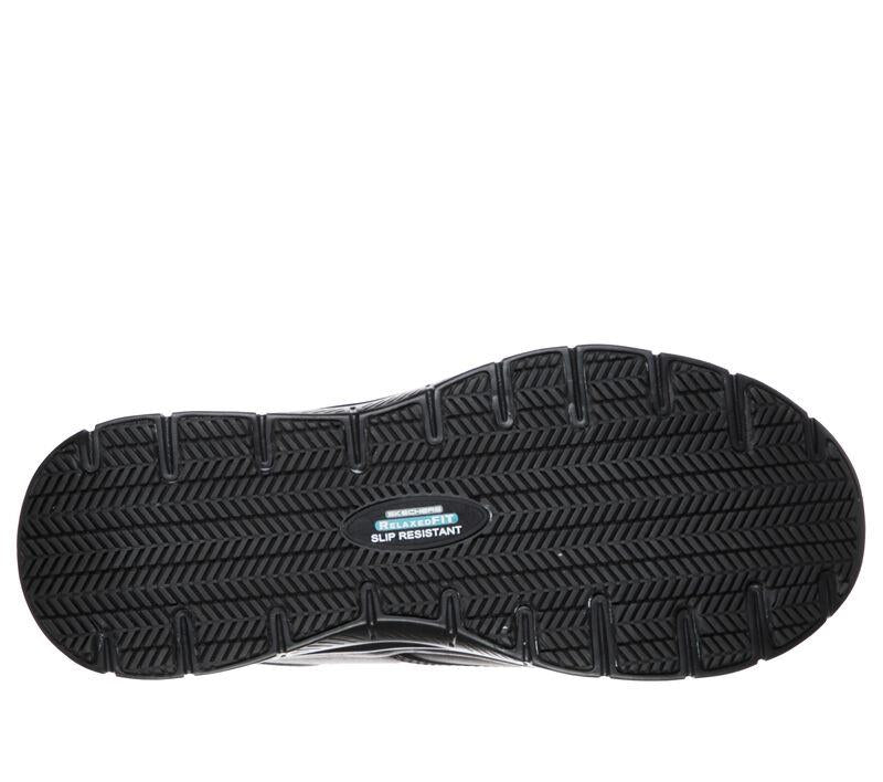Herrenschuhe mit weiter Passform Skechers Flex Advantage 77513 Work Rf fourche Sr