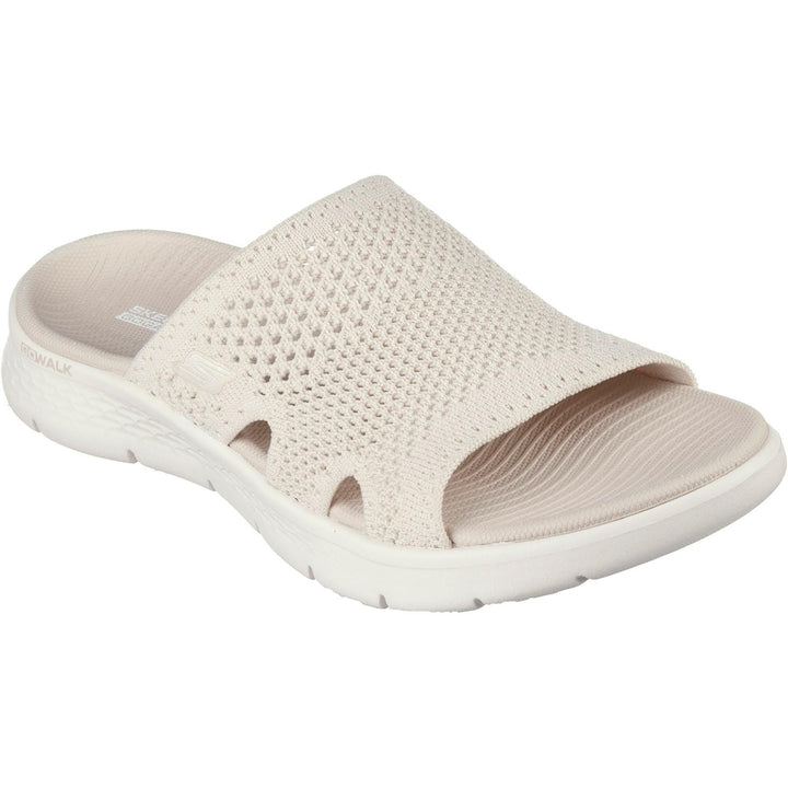 Women's Wide Fit Skechers 141425 Go Walk Flex Elation Sandals