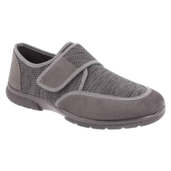 Men's Wide Fit DB Gavin Velcro Slippers