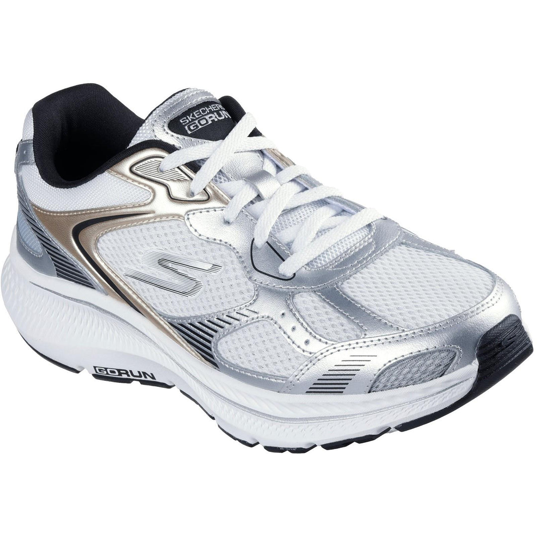 Women's Wide Fit Skechers 128633 Go Run Consistent 2.0 Volt Sneakers
