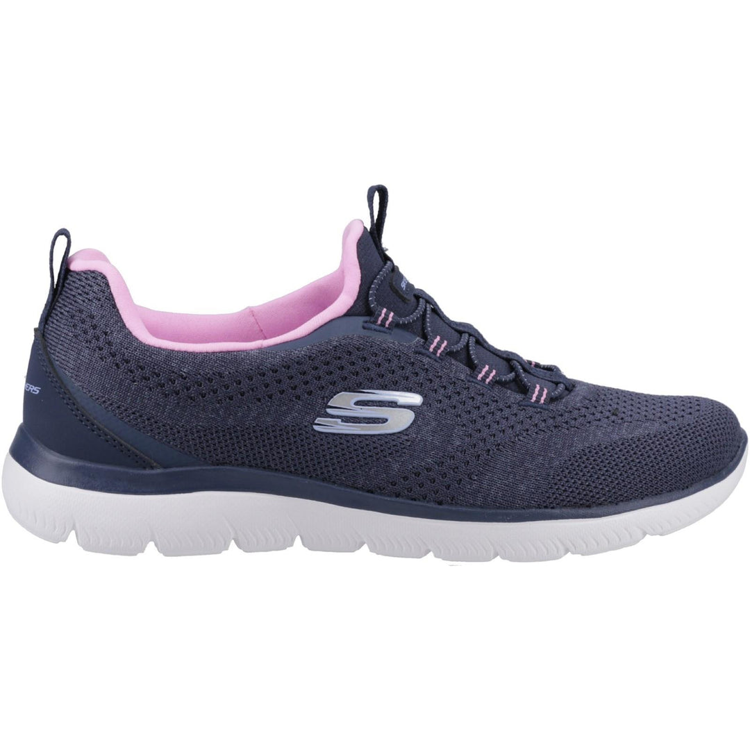 Women's Wide Fit Skechers 150120 Summits New Nature Sneakers