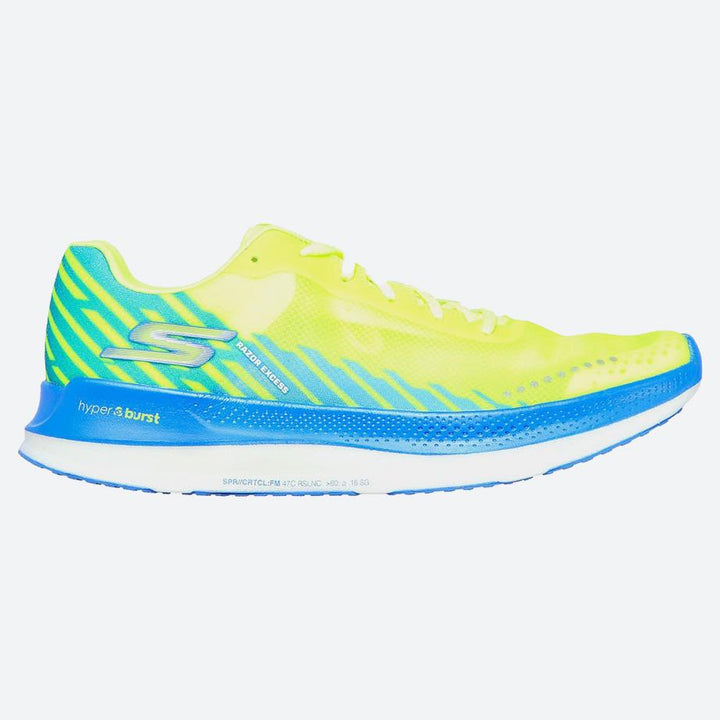 Men's Wide Fit Skechers Go Run Razor Excess Sports Sneakers