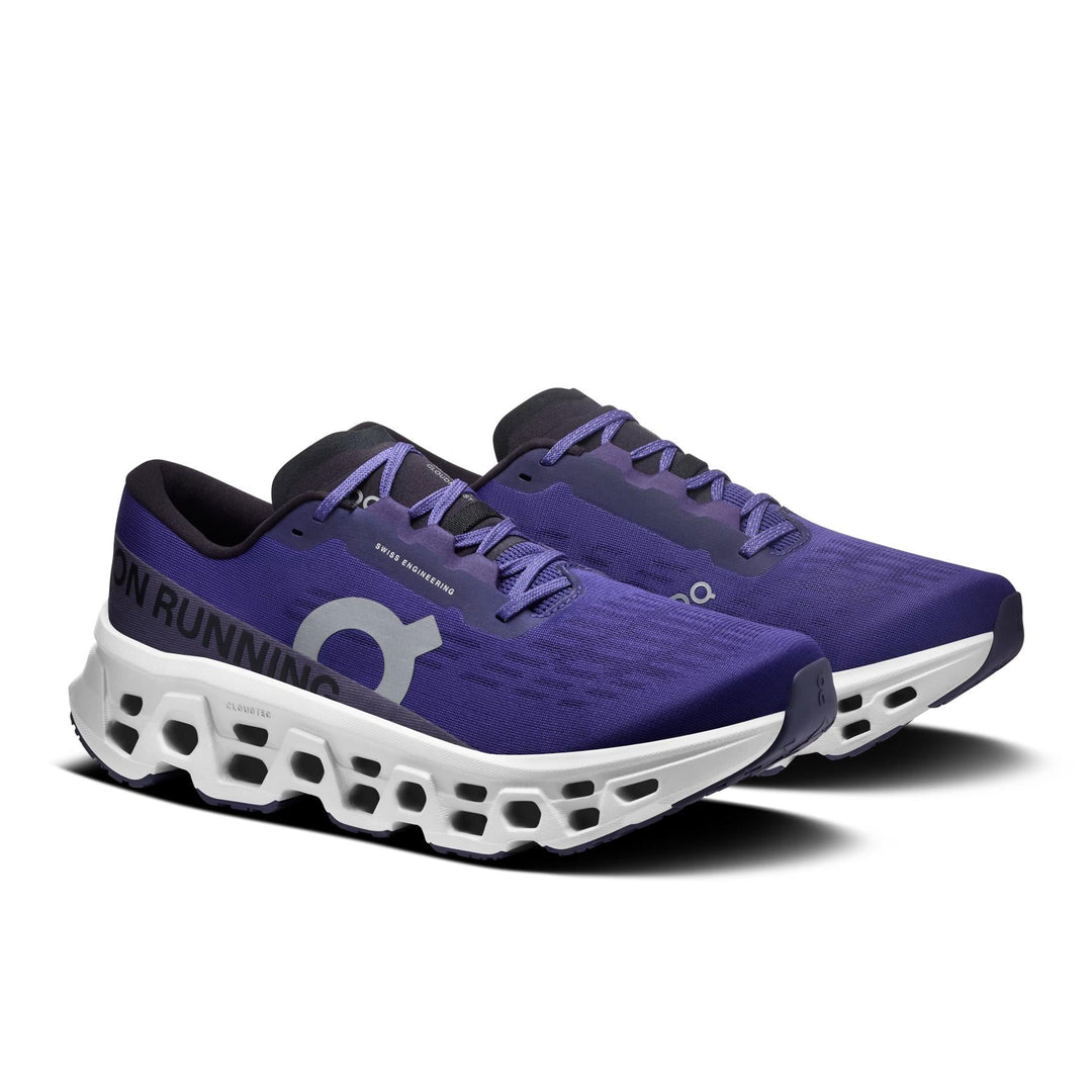 Mens Wide Fit On Cloudmonster 3 Sneakers - Twilight White