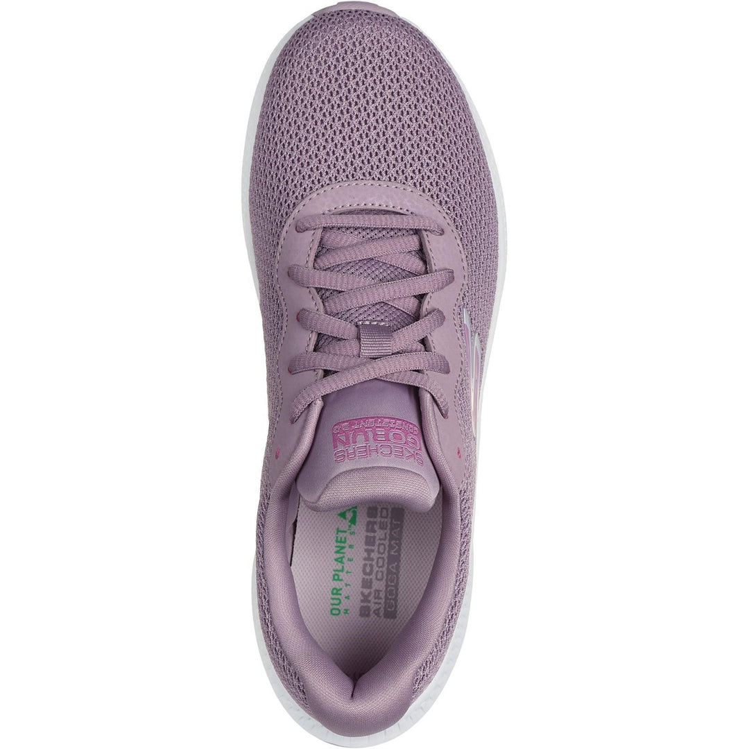 Women's Wide Fit Skechers 128605 Go Run Consistent 2.0 Engaged Sneakers
