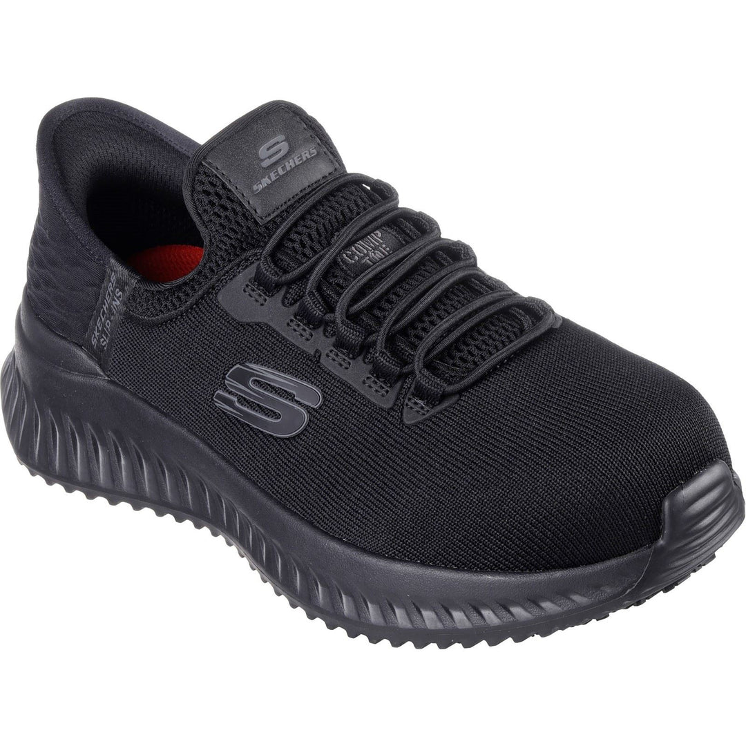 Women's Wide Fit Skechers 108152EC Slip-ins Work Tilido Ombray Safety Sneakers