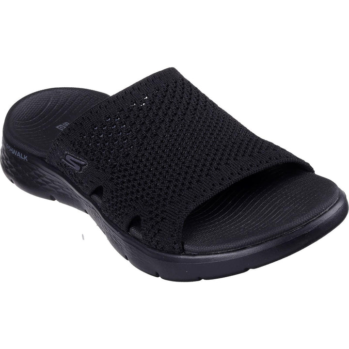 Women's Wide Fit Skechers 141425 Go Walk Flex Elation Sandals