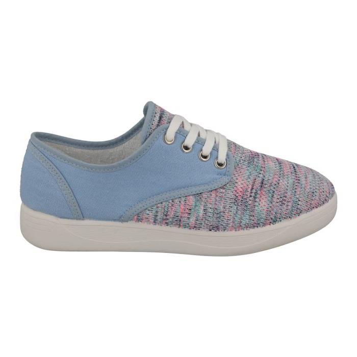 Women's Wide Fit DB Giraffe Canvas Shoes