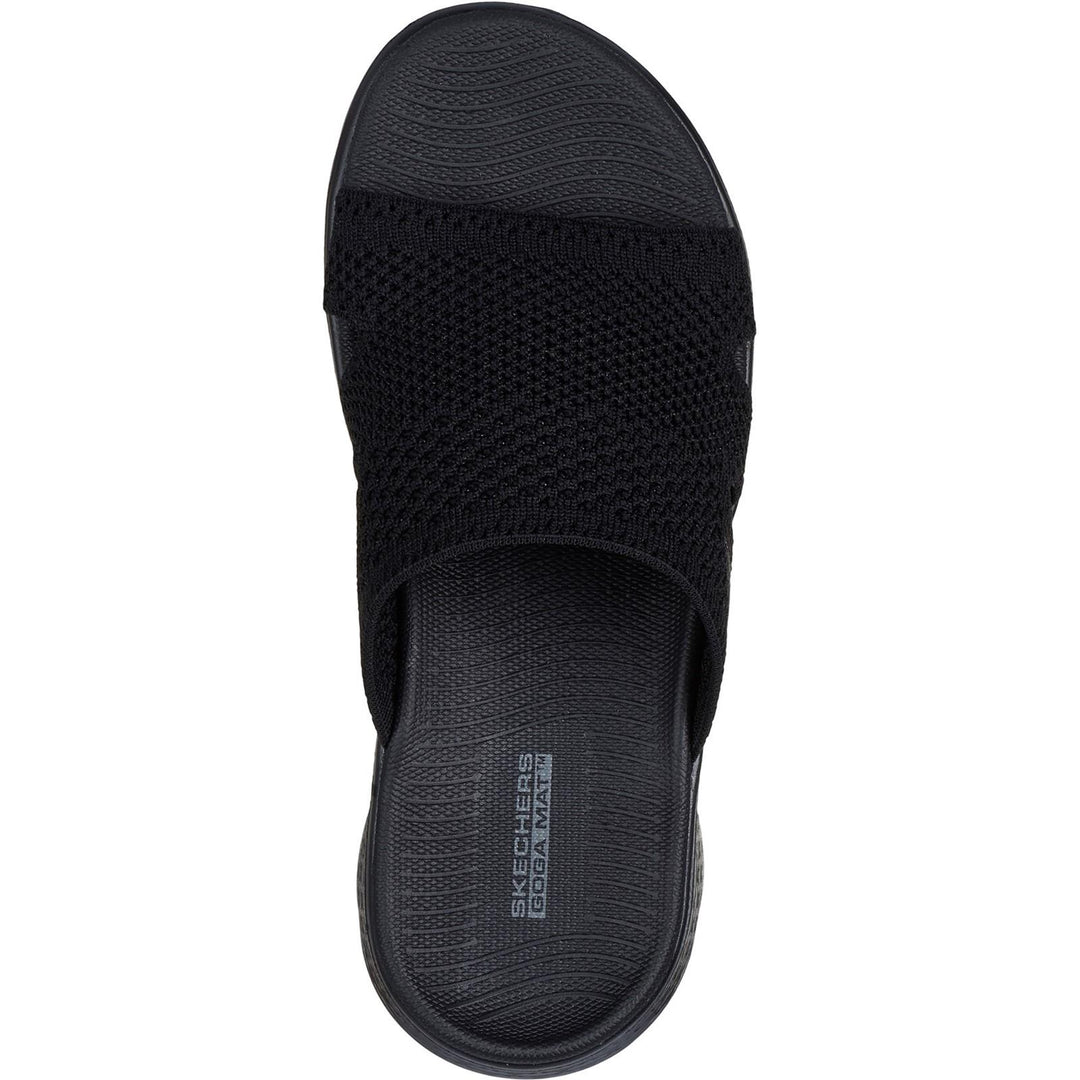 Women's Wide Fit Skechers 141425 Go Walk Flex Elation Sandals