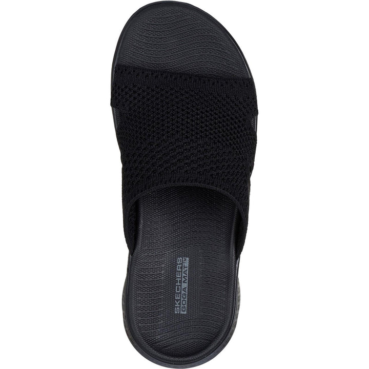 Women's Wide Fit Skechers 141425 Go Walk Flex Elation Sandals
