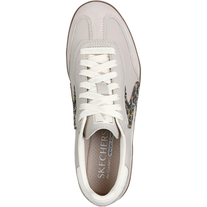 Women's Wide Fit Skechers 185239 Hotshot Shimmering Spots Sneakers