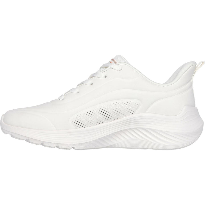 Women's Wide Fit Skechers 117485 Bobs Sport Squad Waves Just Wading Sneakers