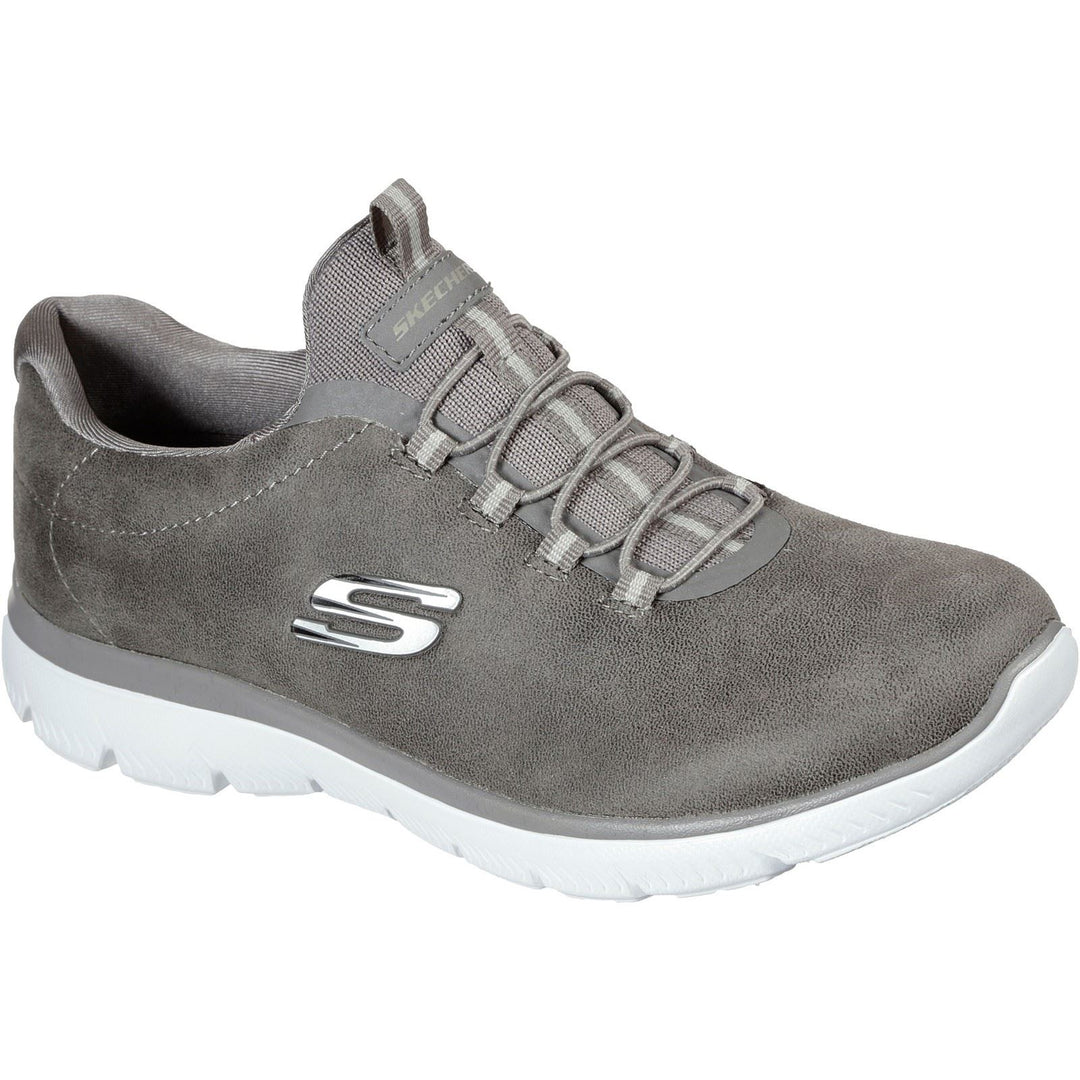 Women's Wide Fit Skechers 149200 Summits - Oh So Smooth Sneakers