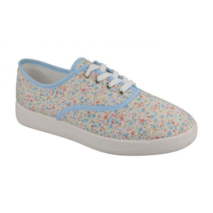 Women's Wide Fit DB Kangaroo Canvas Shoes