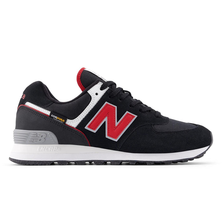 Men's Wide Fit New Balance U5748JL Black shoes Sneakers