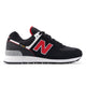 Men's Wide Fit New Balance U5748JL Black shoes Sneakers