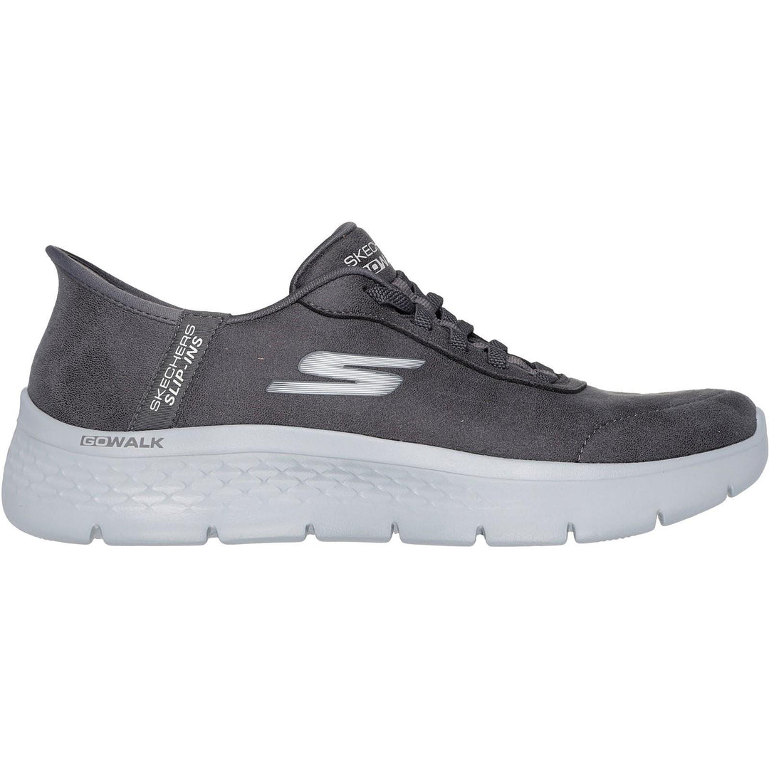 Women's Wide Fit Skechers 124837 Slip-ins Go Walk Flex Mali Sneakers