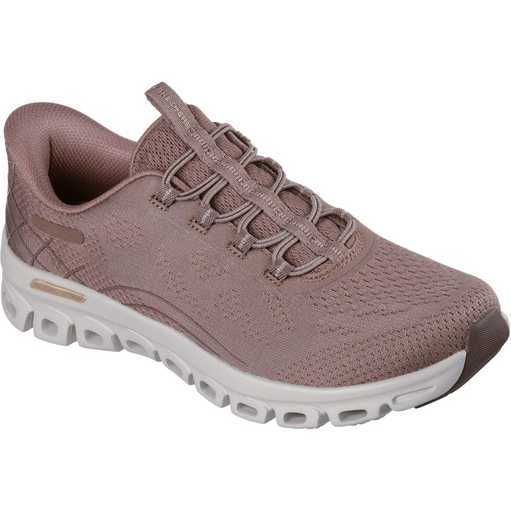 Women's Wide Fit Skechers 104750 Slip-ins Glide Step Elevate Amaze Sneakers