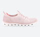 Women's Wide Fit Skechers 104198 Glide Step Grand Flash Sneakers - Rose