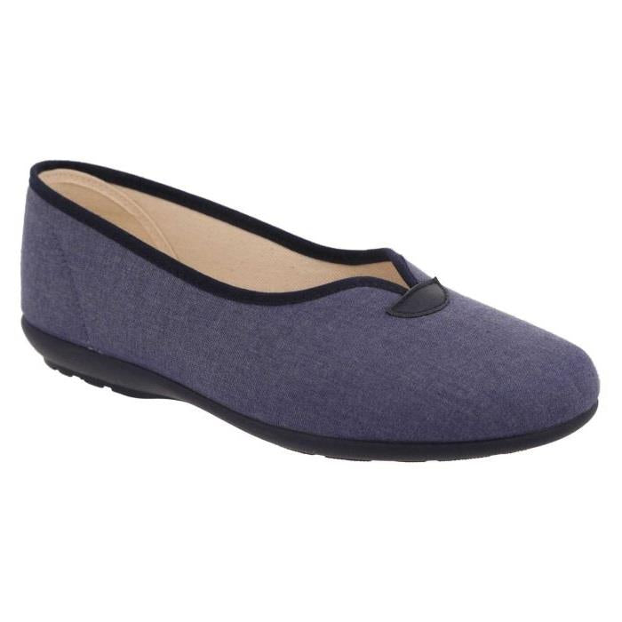 DB Isobelle Segeltuchschuhe für Damen mit breiter Passform