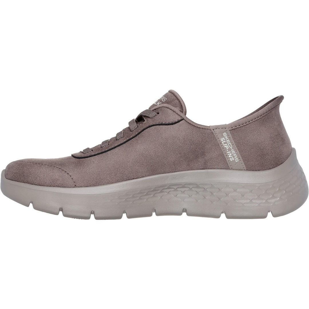 Women's Wide Fit Skechers 124837 Slip-ins Go Walk Flex Mali Sneakers