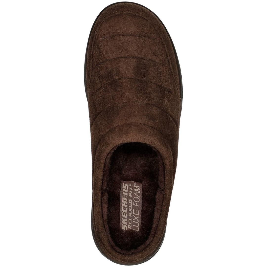 Men's Relaxed Fit Skechers 204636 Murette Garvanza Slippers