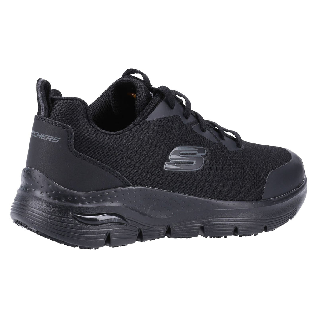 Women's Wide Fit Skechers 108019EC Arch Fit Sr Occupational Sneakers