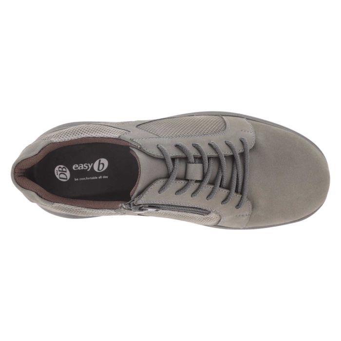 Men's Wide Fit DB Samuel Lace up\Zip Sneakers