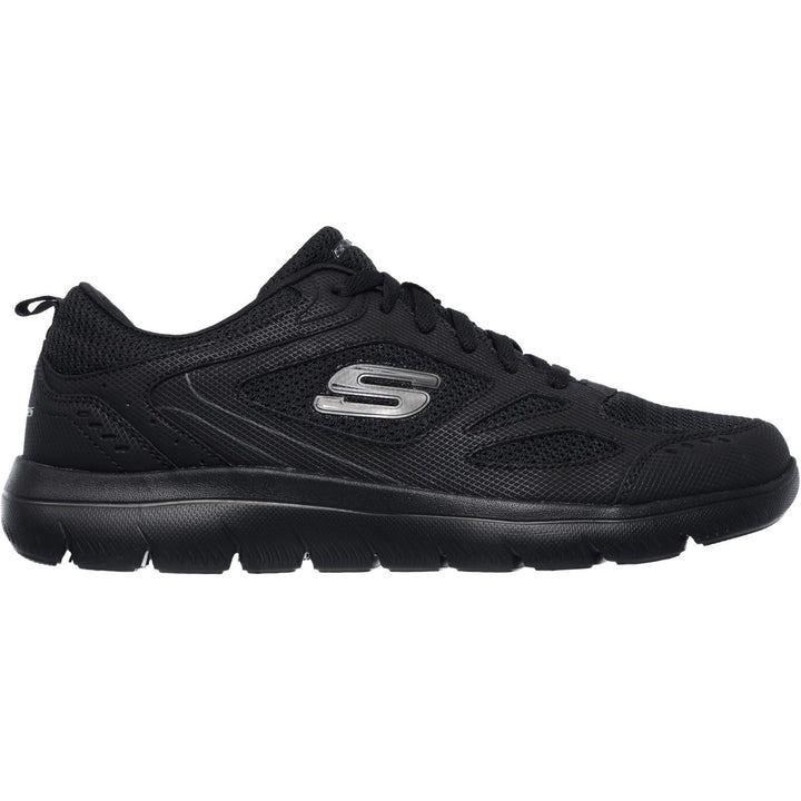 Men's Wide Fit Skechers 52812 Summits South Rim Sports Sneakers - Black