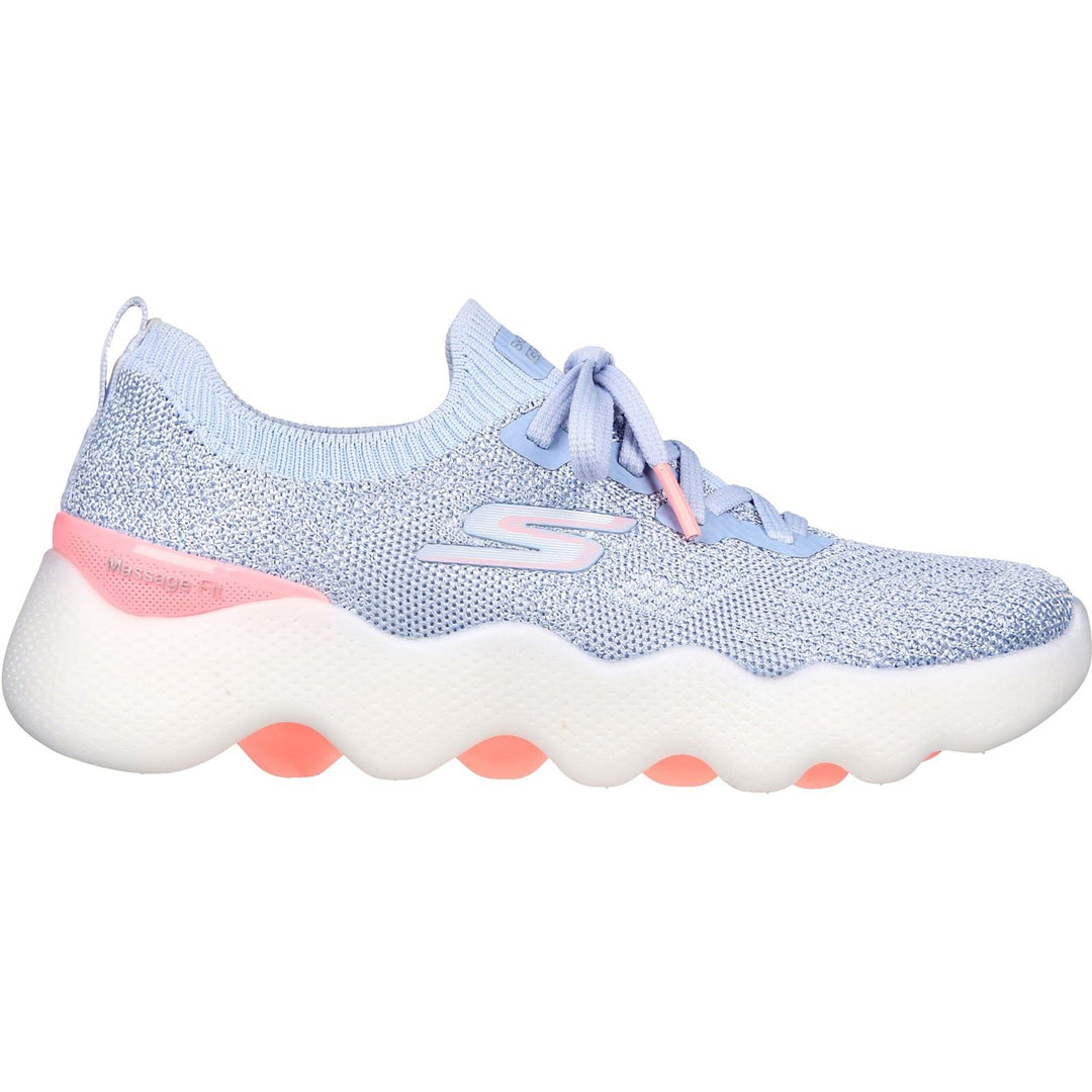 Women's Wide Fit Skechers 124905 Go Walk Massage Fit Upsur Sneakers