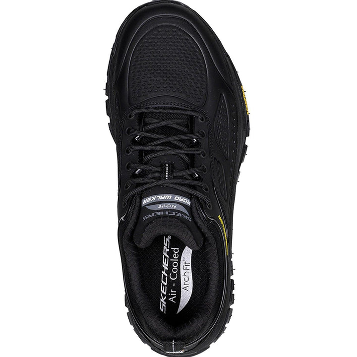 Men's Wide Fit Skechers 237333 Arch Fit Road Walker Recon Sneakers - Black/Black