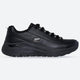 Women's Wide Fit Skechers 150061 Arch Fit 2.0 Star Bound Sneakers