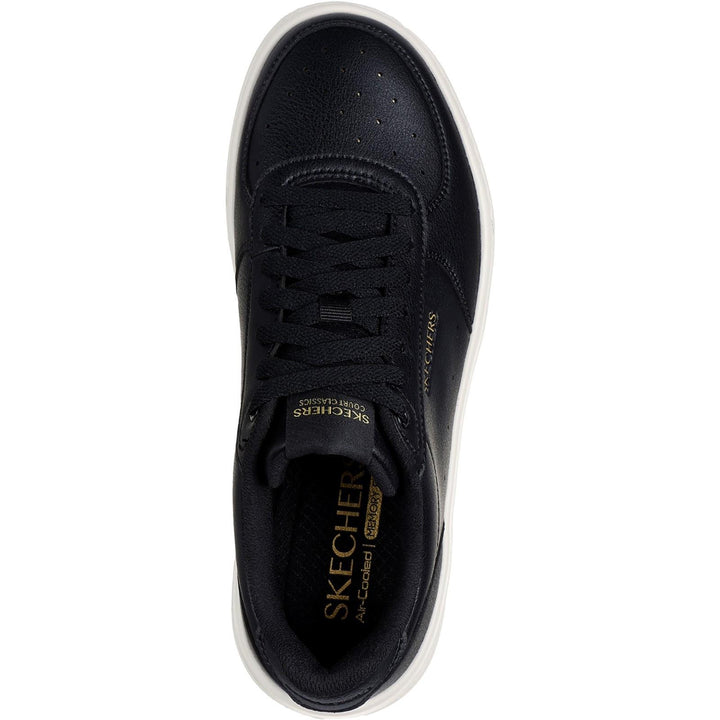 Women's Wide Fit Skechers 185110 Court Classics Grand 92 Be Lifted Sneakers