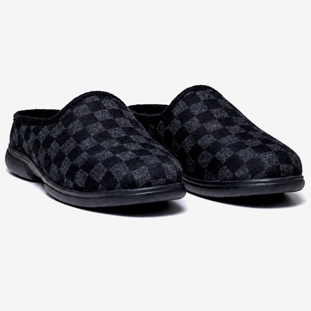 Men's Wide Fit Tredd Well Clarkson Mule Slippers