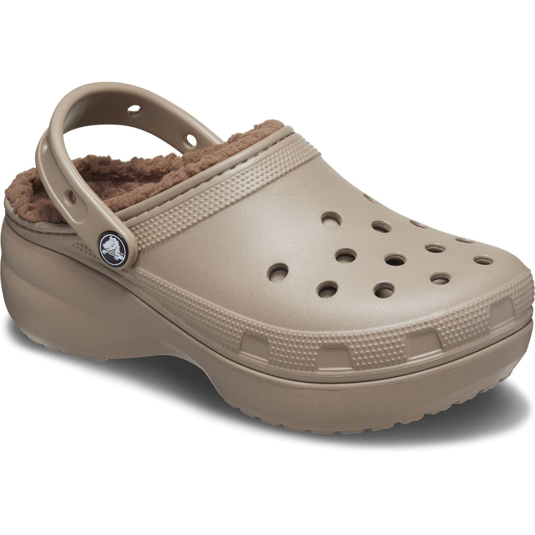 Women's Crocs 207938 Classic Platform Lined Clog Sandals