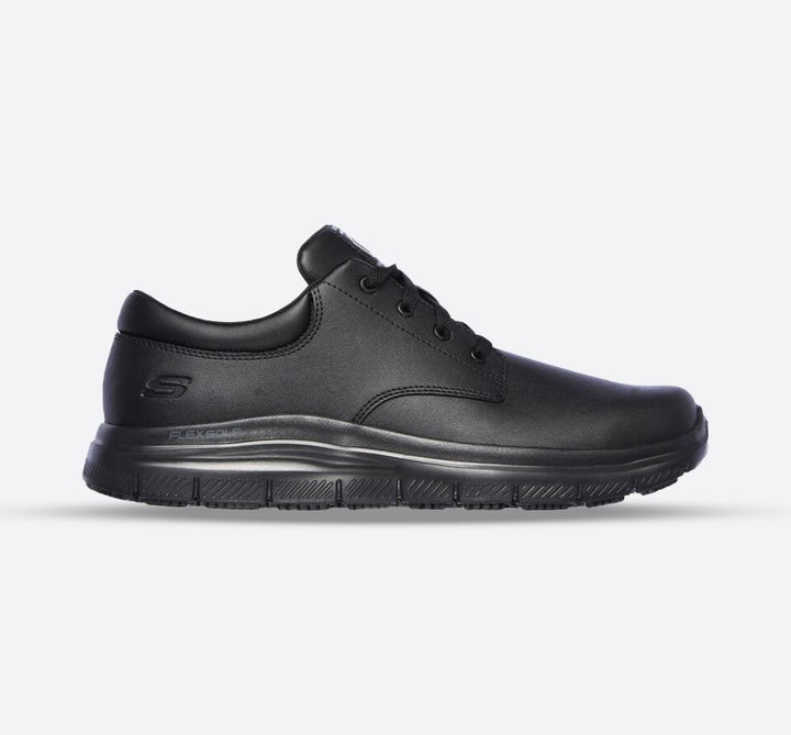 Herrenschuhe mit weiter Passform Skechers Flex Advantage 77513 Work Rf fourche Sr