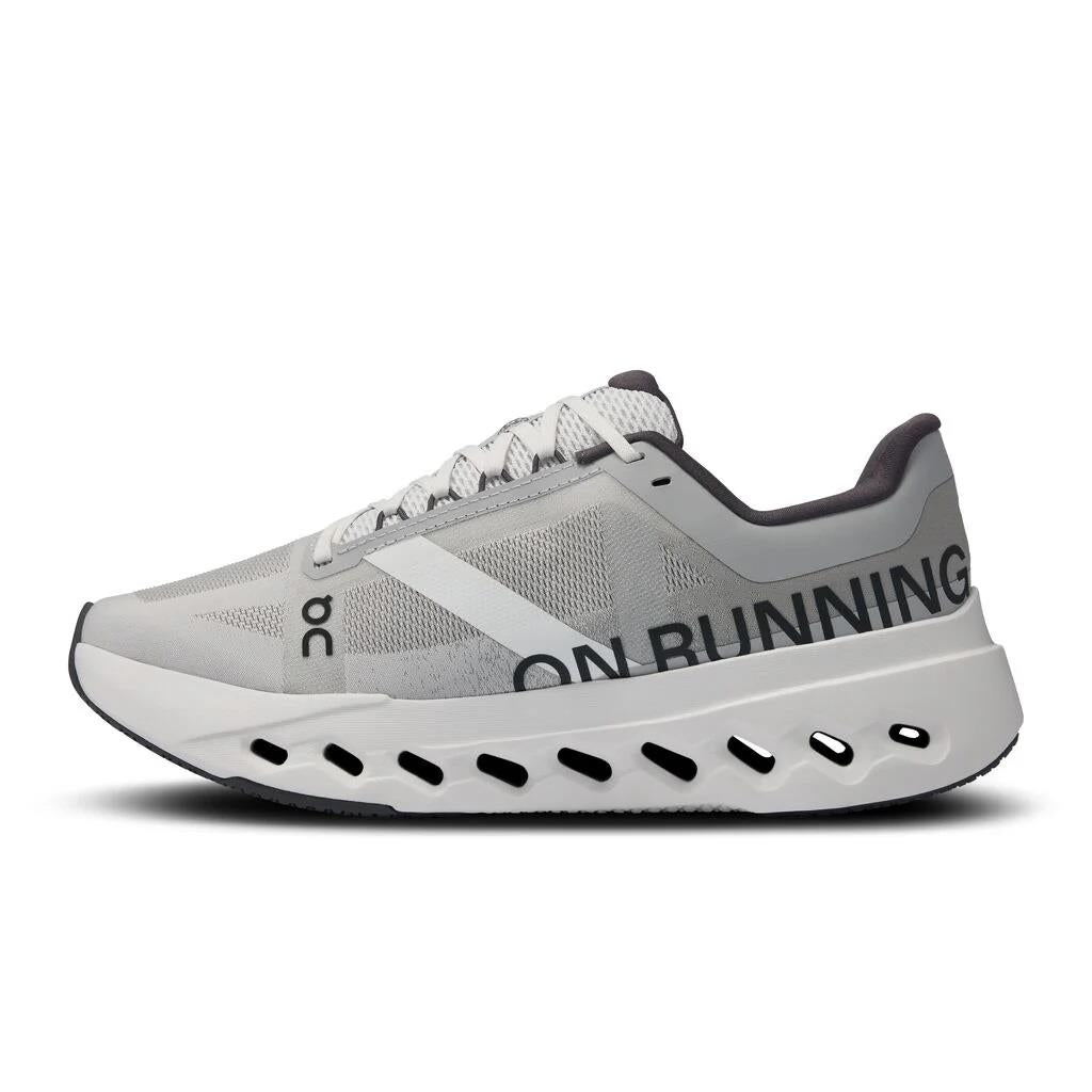 Men's Wide Fit On Running QC Cloudsurfer Next Wide Training Sneakers - Glacier/White